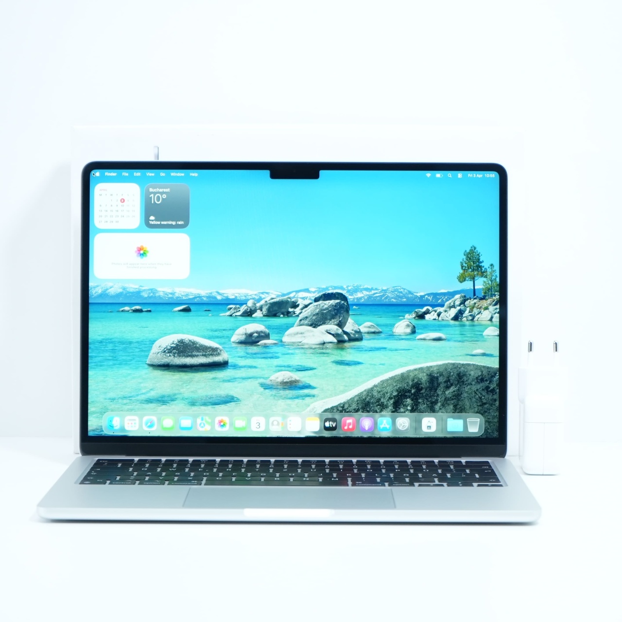 Laptop Apple Macbook Air A2681 (m2, 2022), Apple M2, 13.6", Rezolutie 2560 x 1664, 8 GB DDR5, SSD de 512 GB, Apple M2 - imagine 4