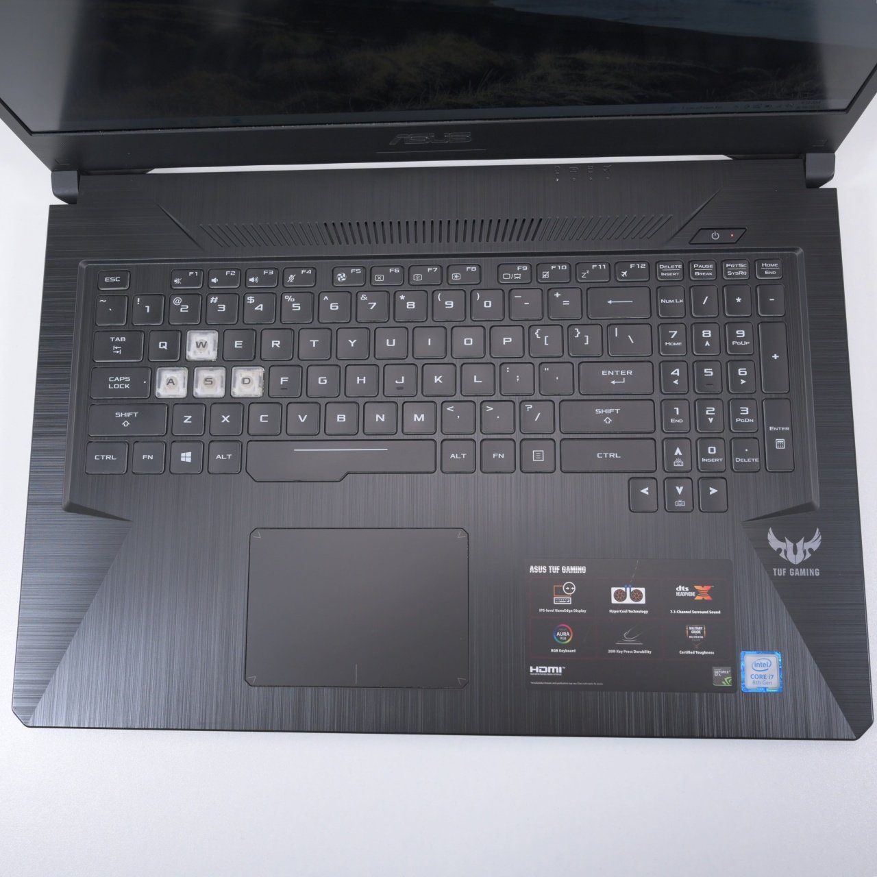 Laptop Asus TUF Gaming (FX705GM-NH74), Intel Core i7-8750H, 17.3