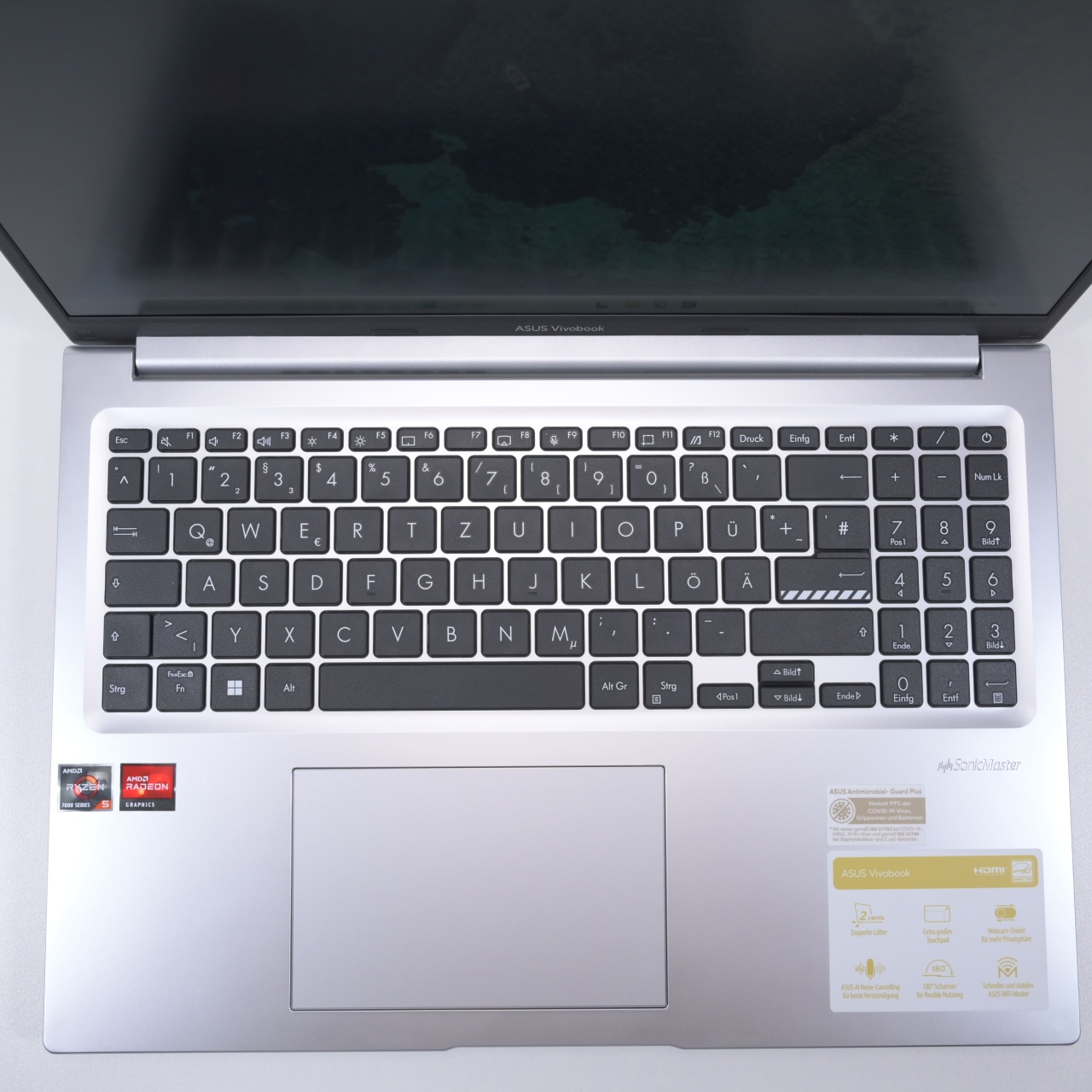 Laptop Asus Vivobook 16 (M1605YA), AMD Ryzen 5 7430U, 16