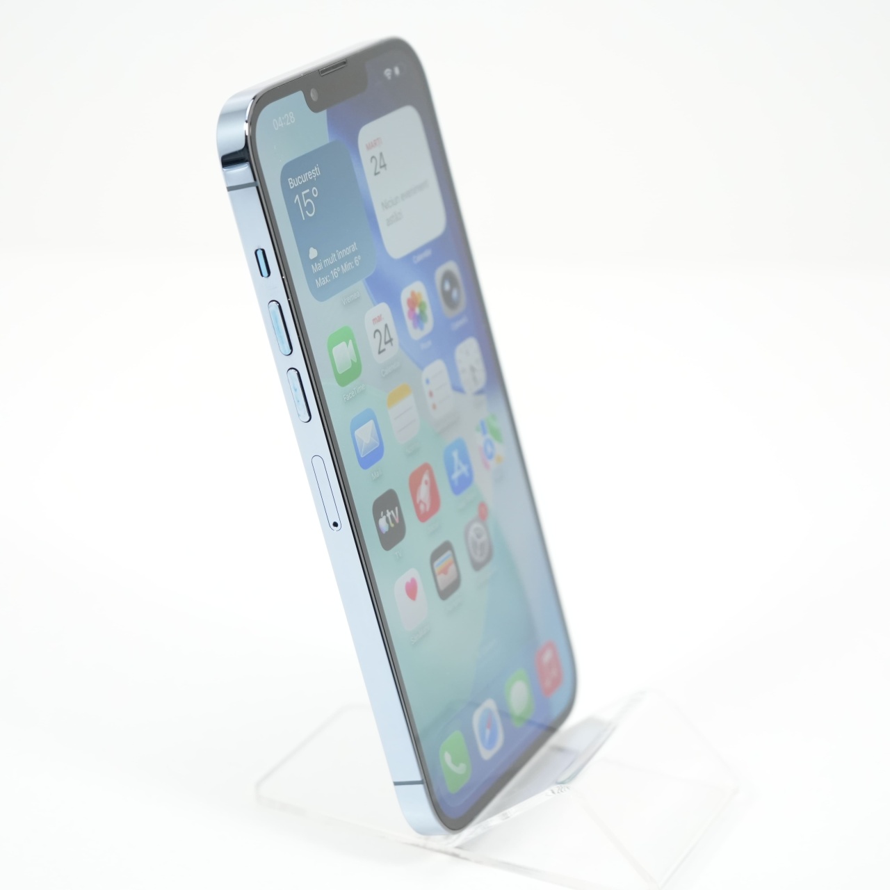 Telefon Apple iPhone 13 Pro Max 256GB, Sierra Blue - imagine 3