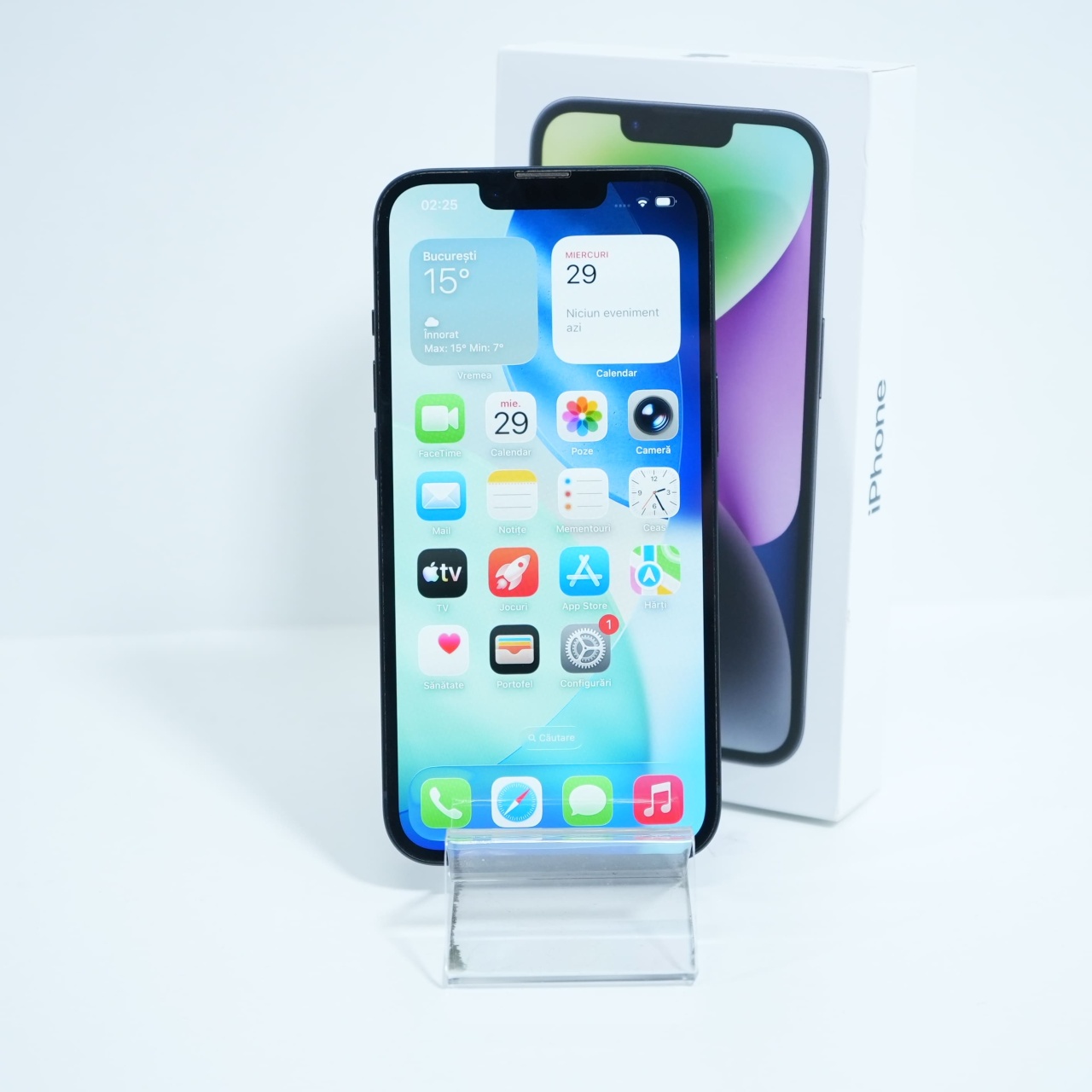 Telefon Apple iPhone 14 128GB, Midnight - imagine 8