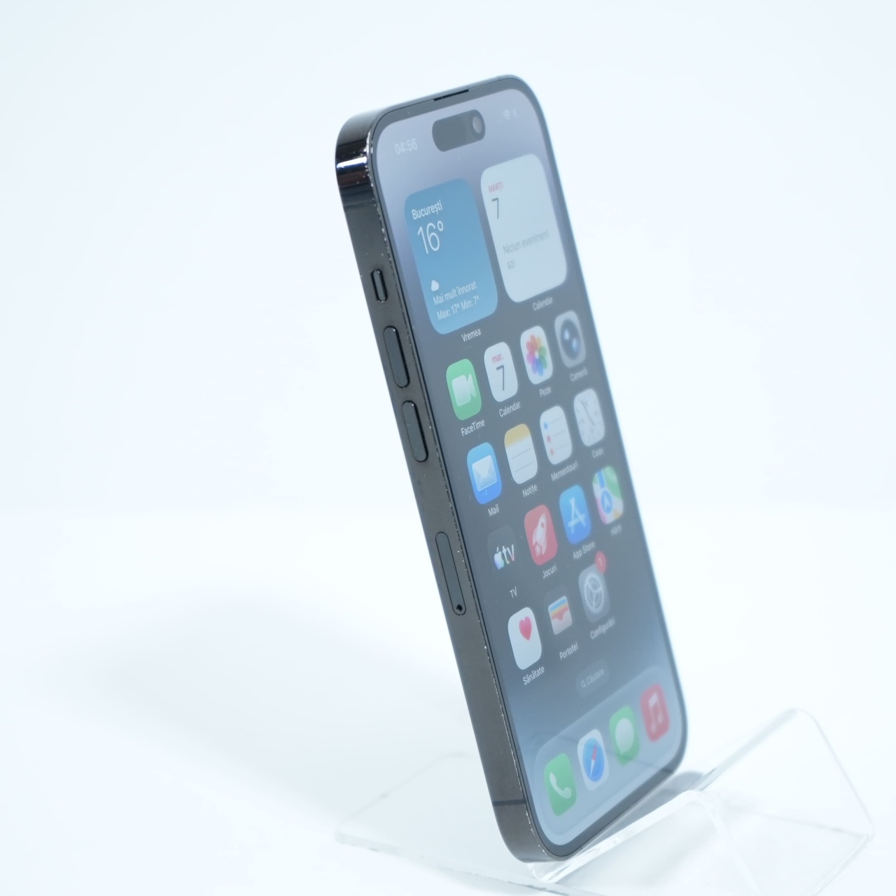 Telefon Apple iPhone 14 Pro 128GB, Space Black - imagine 4