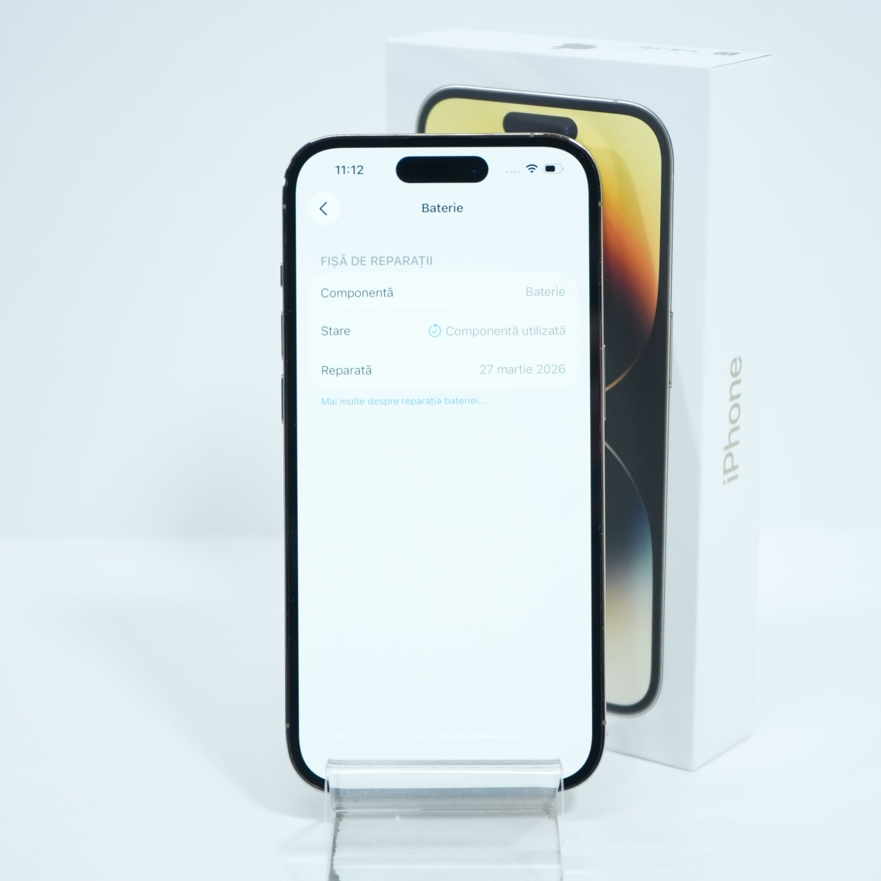 Telefon Apple iPhone 14 Pro 512GB, Gold - imagine 8