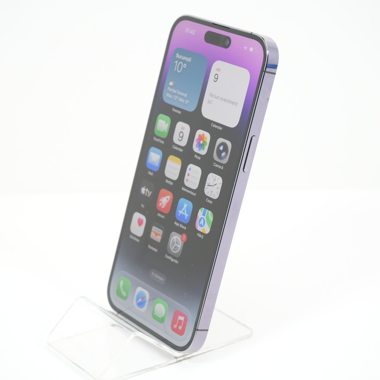 Telefon Apple iPhone 14 Pro Max 128GB, Deep Purple - imagine 4