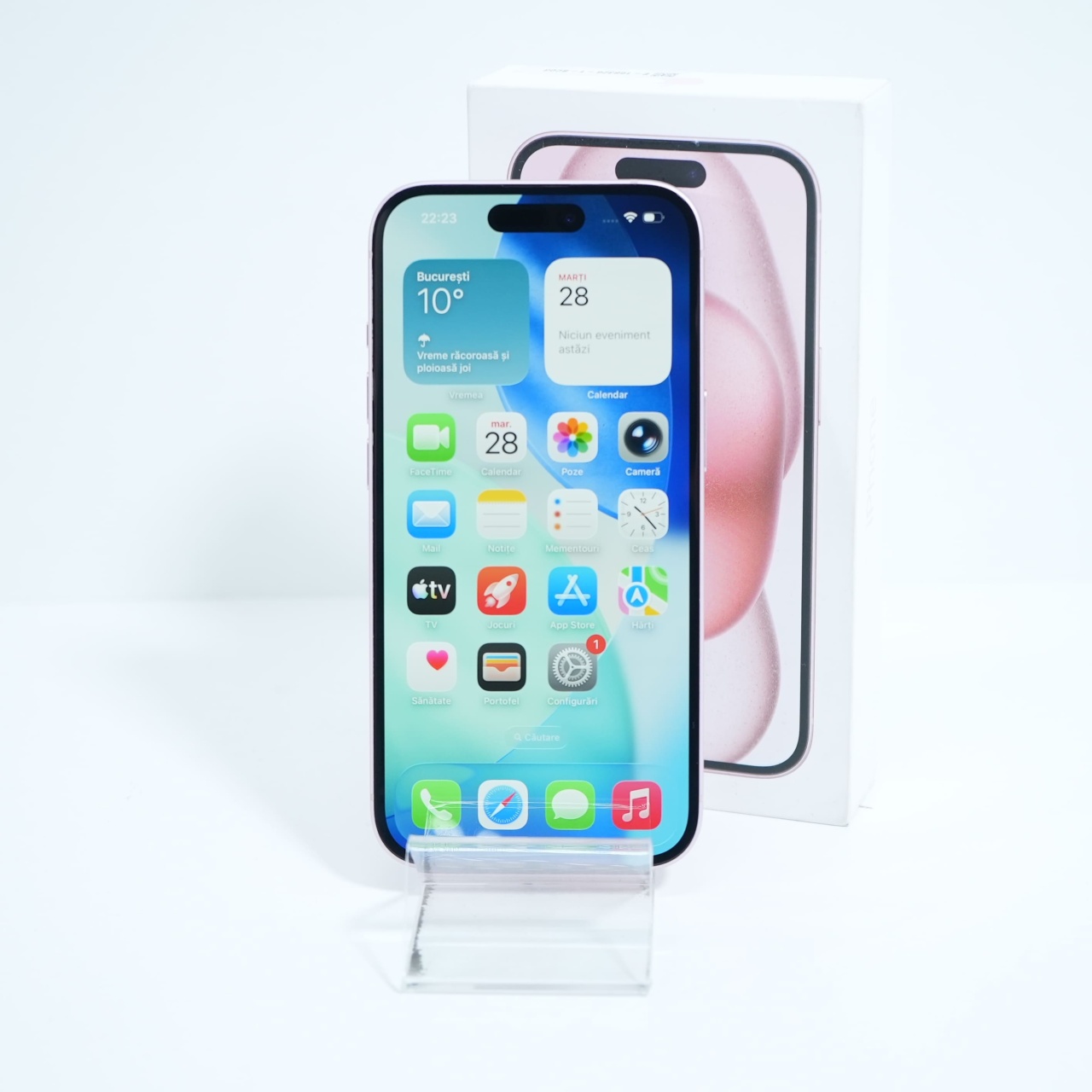 Telefon Apple iPhone 15 128GB, Pink - imagine 7