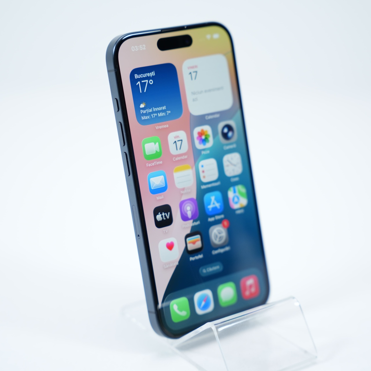 Telefon Apple iPhone 15 Pro 256GB, Blue Titanium - 2 | YEO