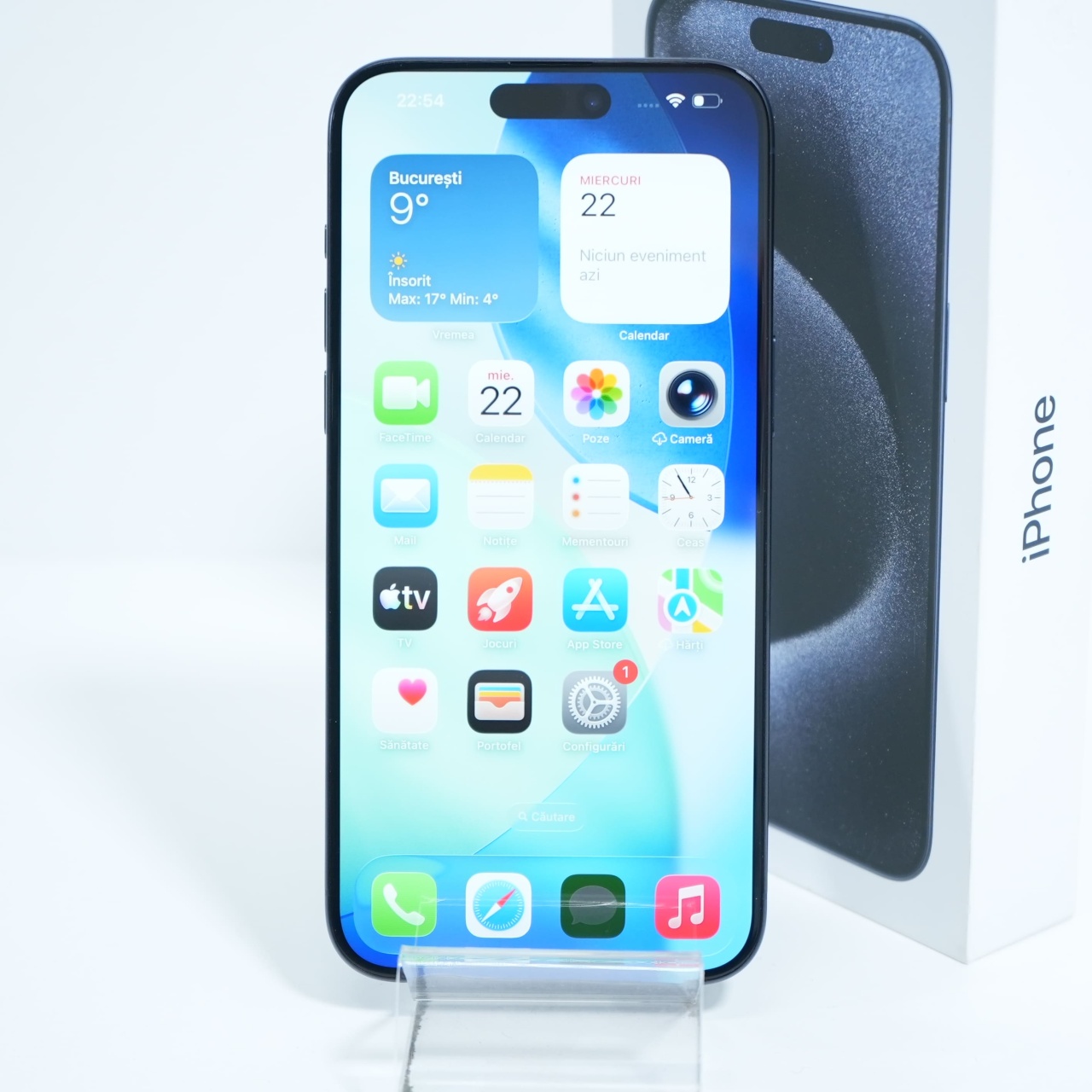 Telefon Apple iPhone 15 Pro Max 256GB, Blue Titanium - imagine 5