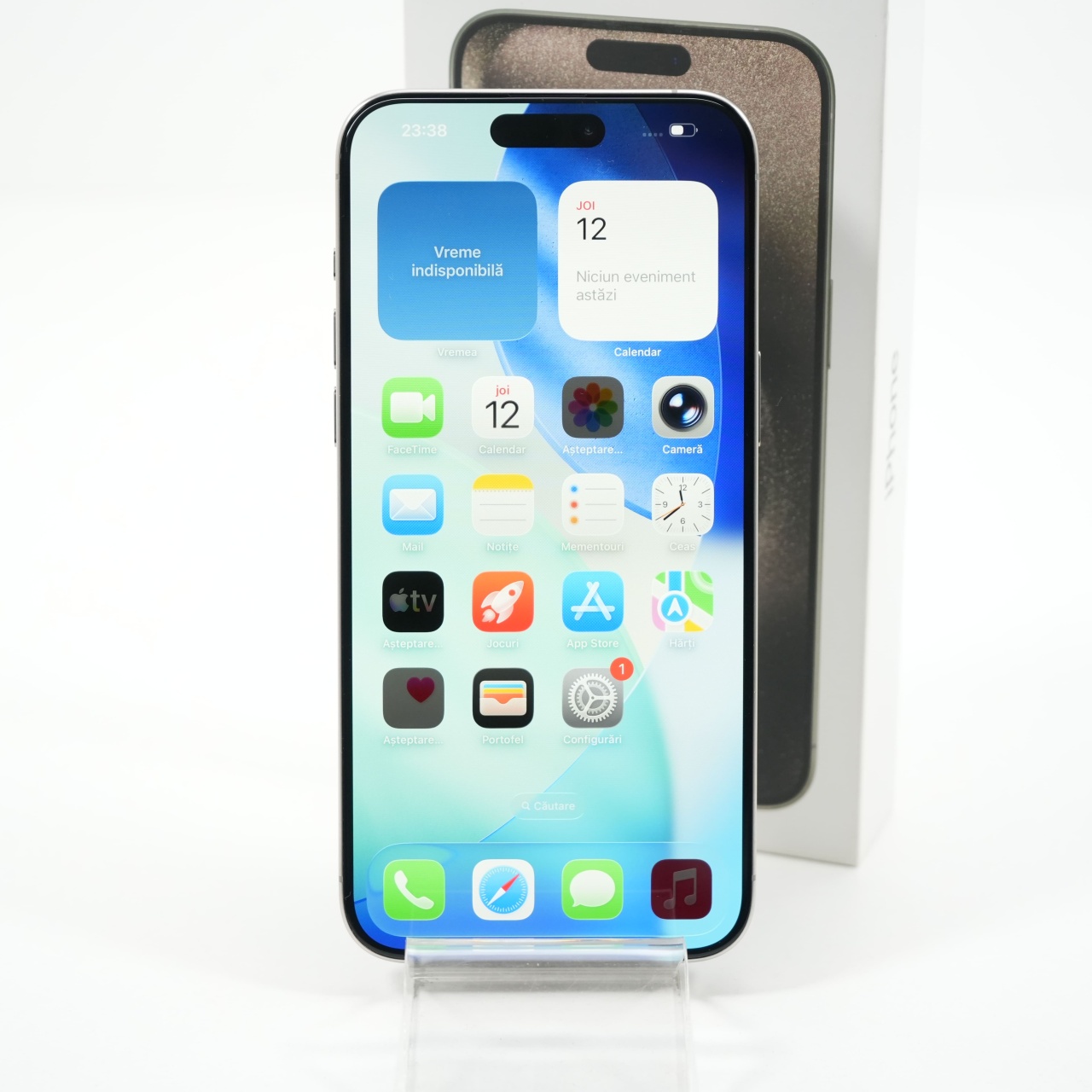 Telefon Apple iPhone 15 Pro Max 512GB, Natural Titanium - imagine 2