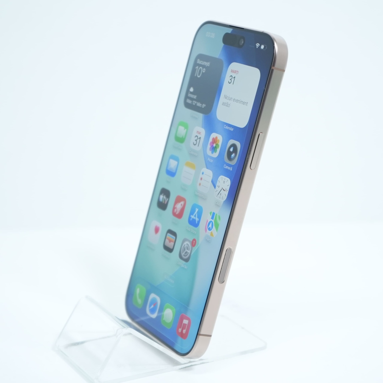 Telefon Apple iPhone 16 Pro Max 256GB, Desert Titanium - imagine 3