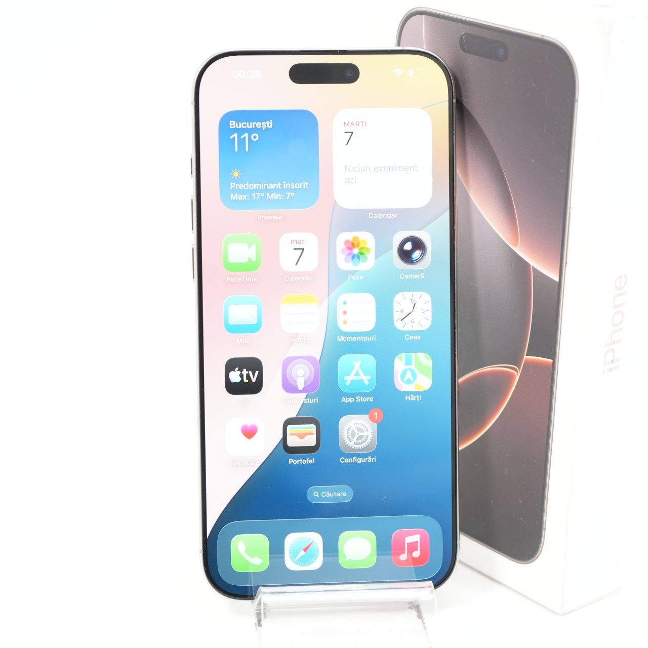 Telefon Apple iPhone 16 Pro Max 256GB, Natural Titanium - imagine 6