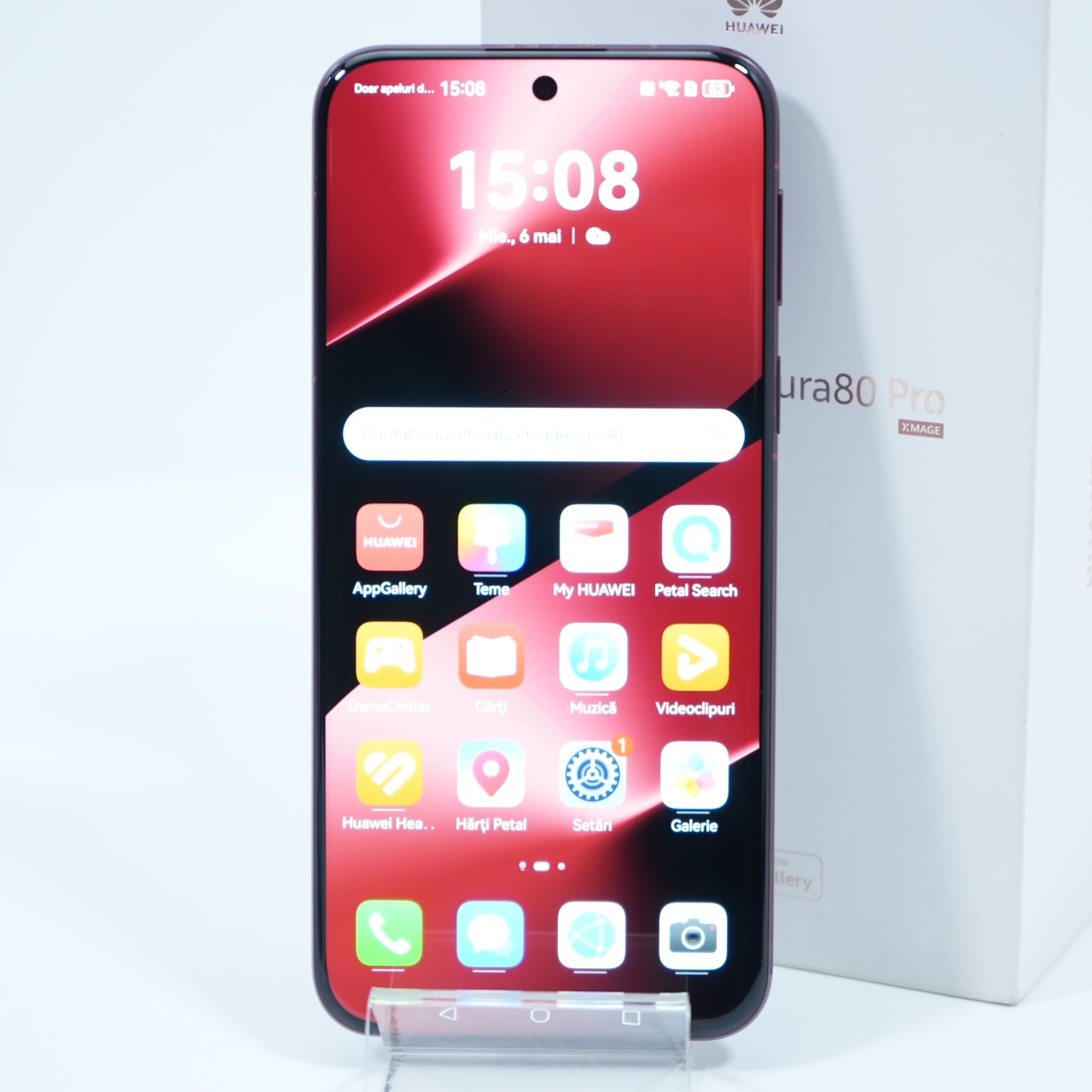 Telefon Huawei Pura 80 Pro 512GB, Glazed Red - imagine 2