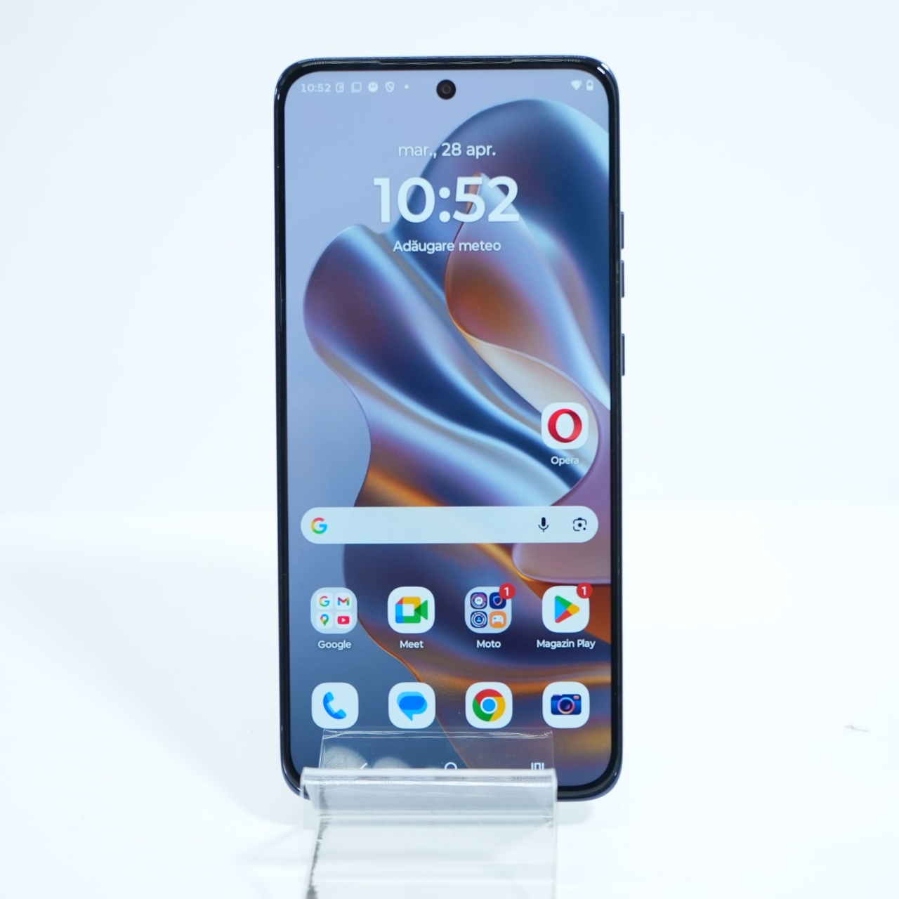 Telefon Motorola Edge 50 Neo 256GB, Grisaille - imagine 2