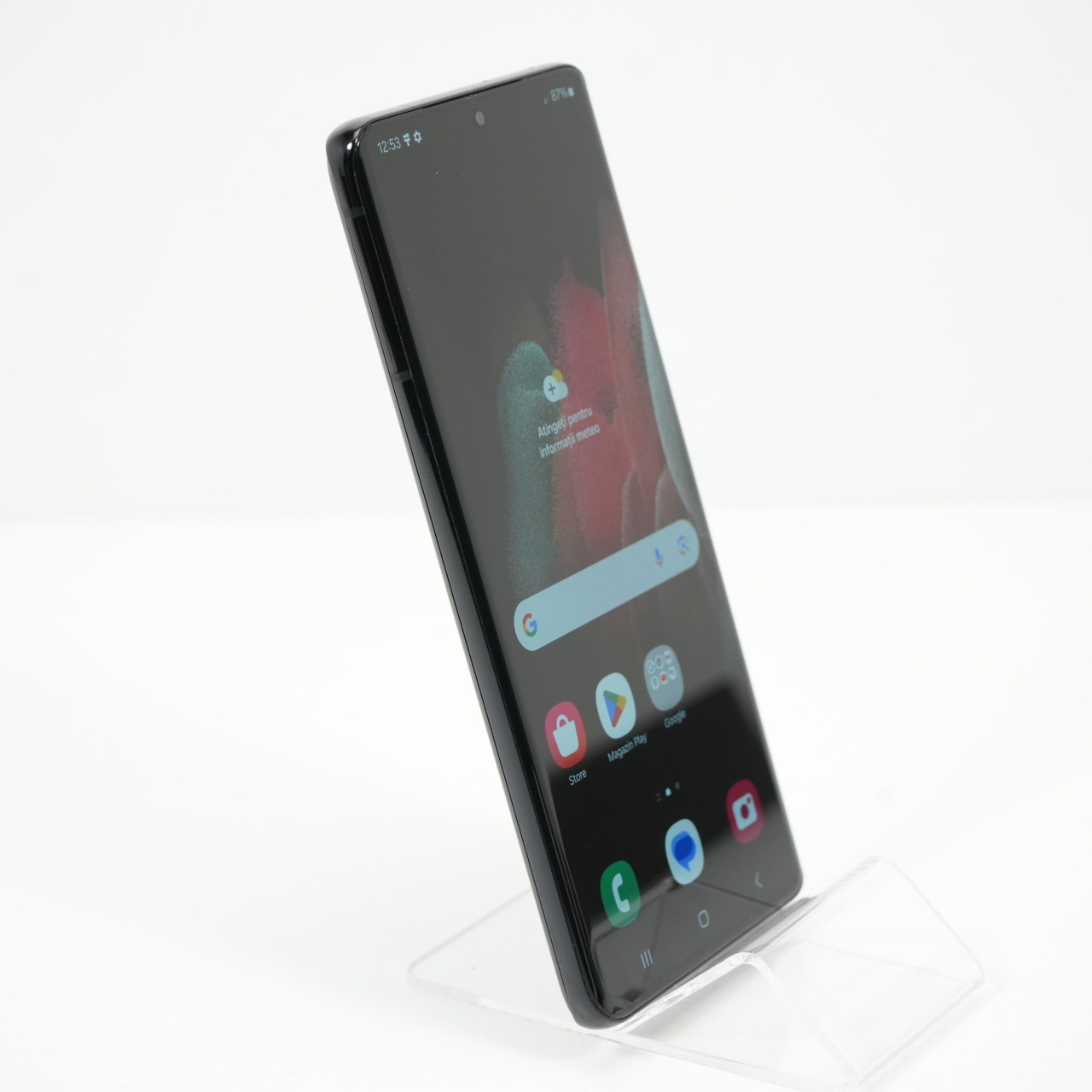 Telefon Samsung Galaxy S21 Ultra 256GB, Phantom Black - imagine 4