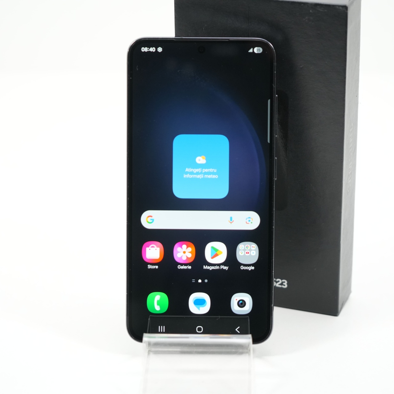 Telefon Samsung Galaxy S23 256GB, Phantom Black - imagine 8