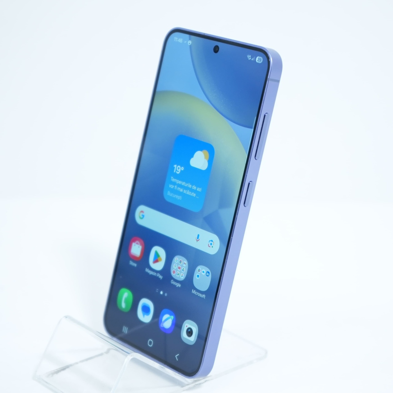 Telefon Samsung Galaxy S24 128GB, Cobalt Violet - imagine 3