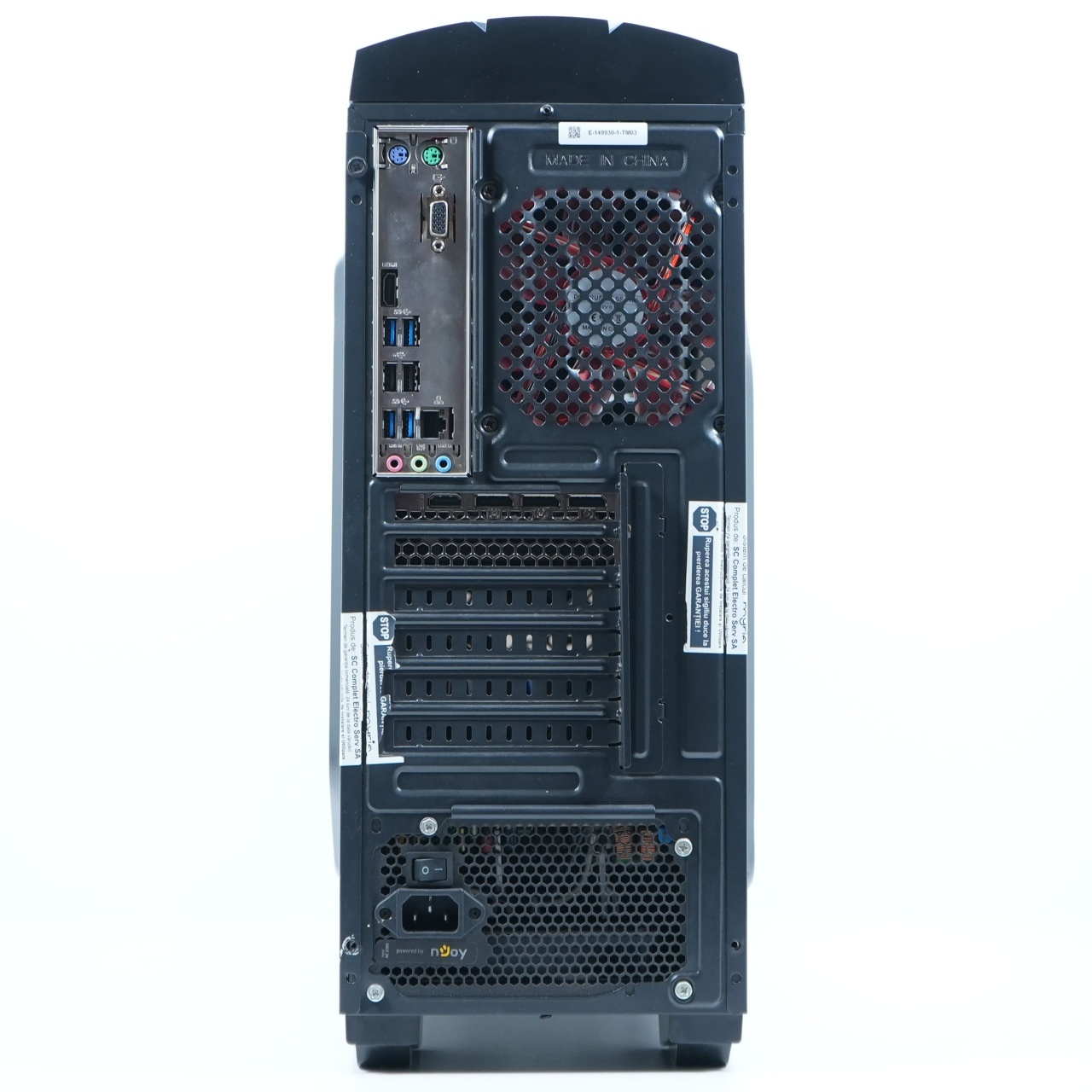 Unitate Pc Inter-tech K1, AMD Ryzen 5 5600X, 16 GB DDR4, SSD de 1