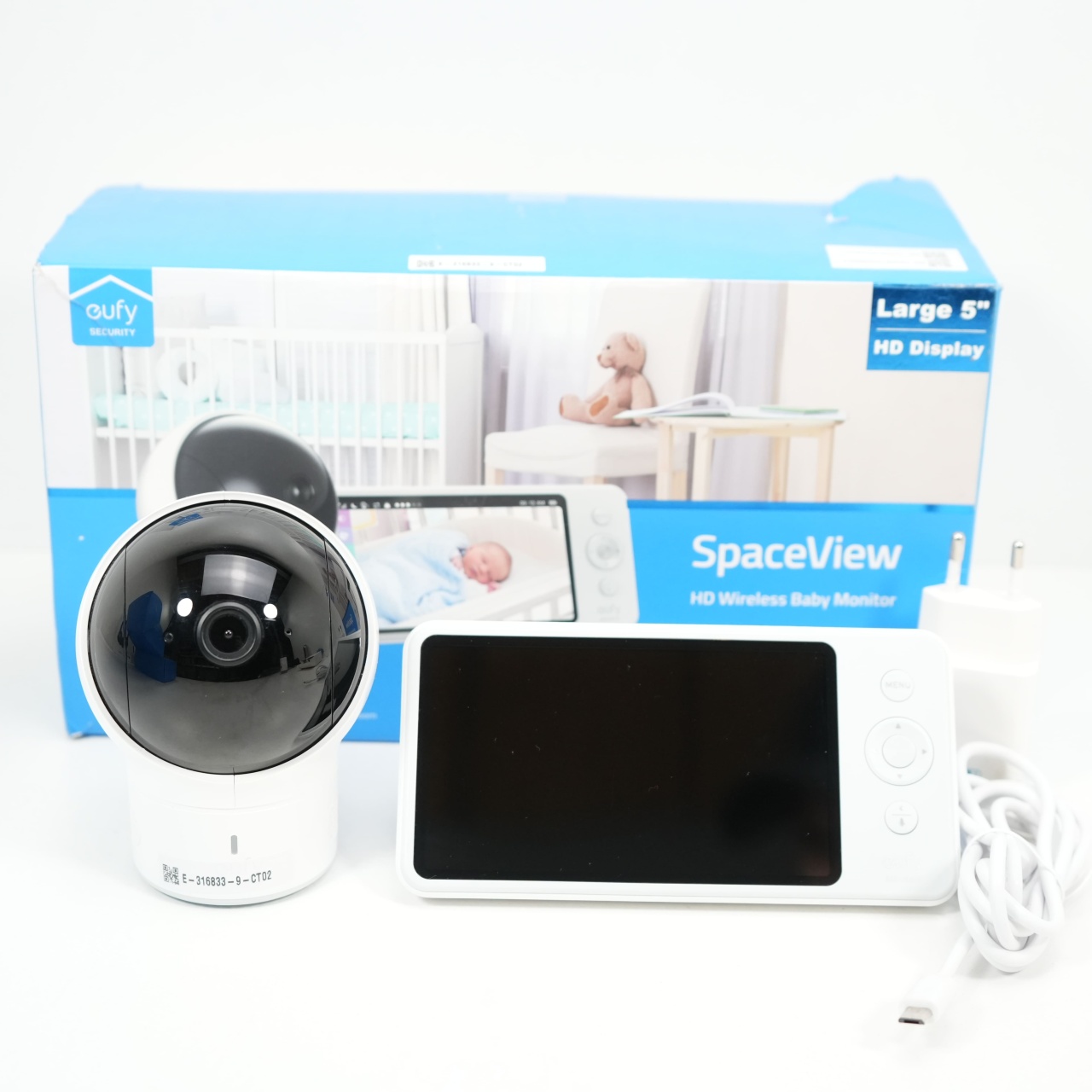 Camera Supraveghere Eufy Spaceview Hd Wireless Baby Monitor - imagine 7