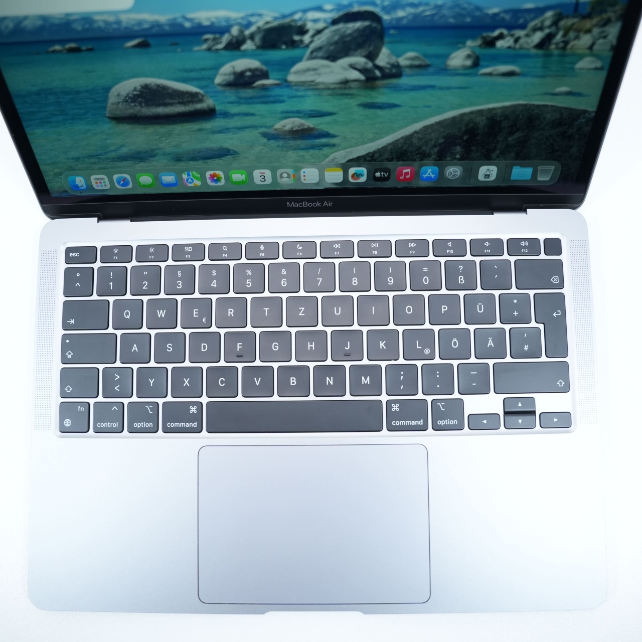 Laptop Apple Macbook Air M1 2020 (A2337), Apple M1, 13.3", Rezolutie 2560x1600, 8 GB DDR4, SSD de 256 GB, Apple M1 - imagine 3
