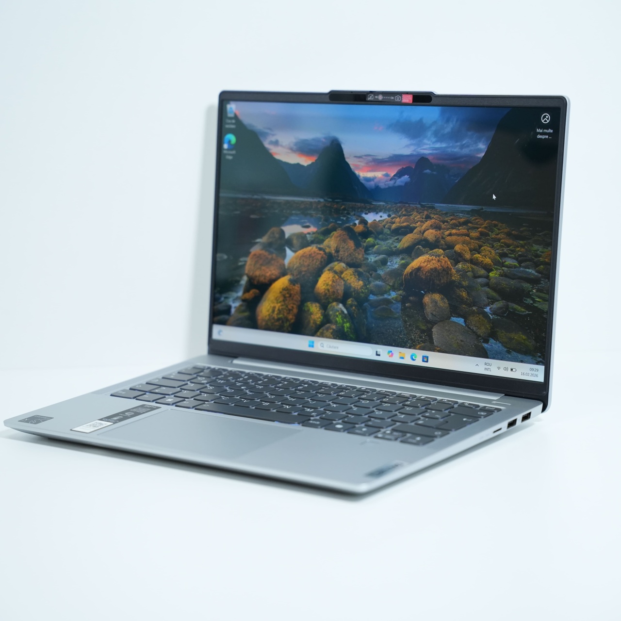 Laptop Lenovo IdeaPad Slim 5 14Q8X9, Snapdragon X Plus, 14", Rezolutie 1920 x 1200, 16 GB DDR5, SSD de 512 GB, Adreno X1-45 - imagine 2