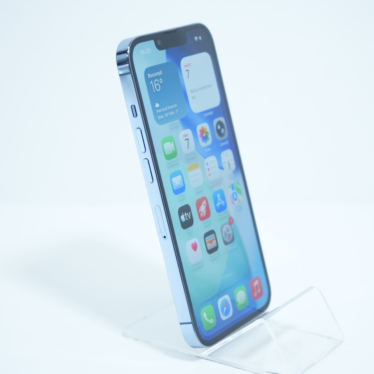 Telefon Apple iPhone 13 Pro 256GB, Sierra Blue - imagine 4