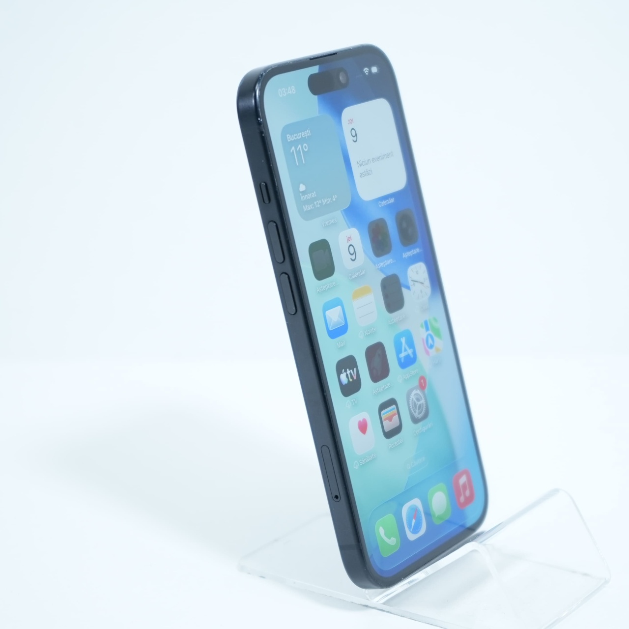 Telefon Apple iPhone 15 128GB, Black - imagine 4