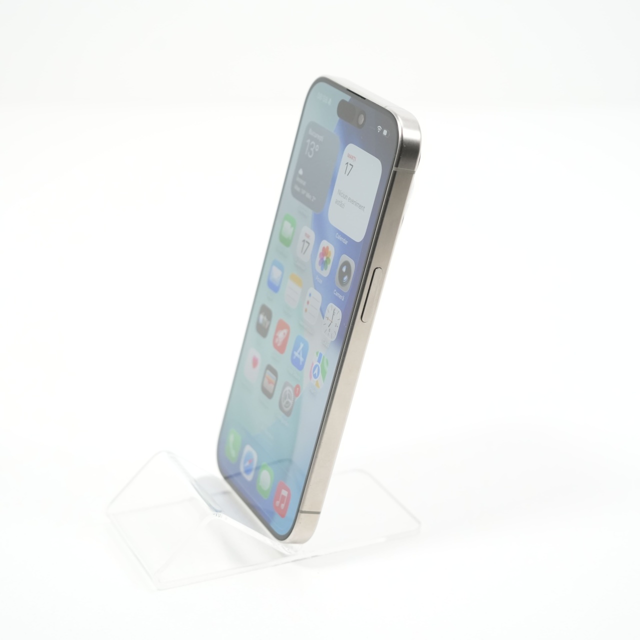 Telefon Apple iPhone 15 Pro 128GB, Natural Titanium - imagine 4