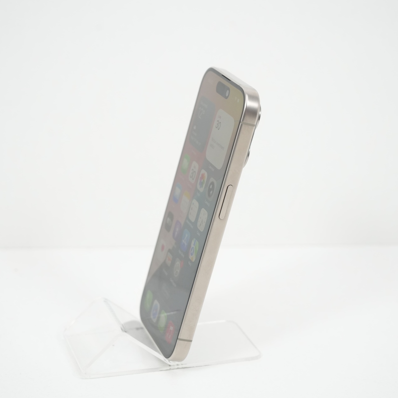 Telefon Apple iPhone 15 Pro 128GB, Natural Titanium - imagine 3