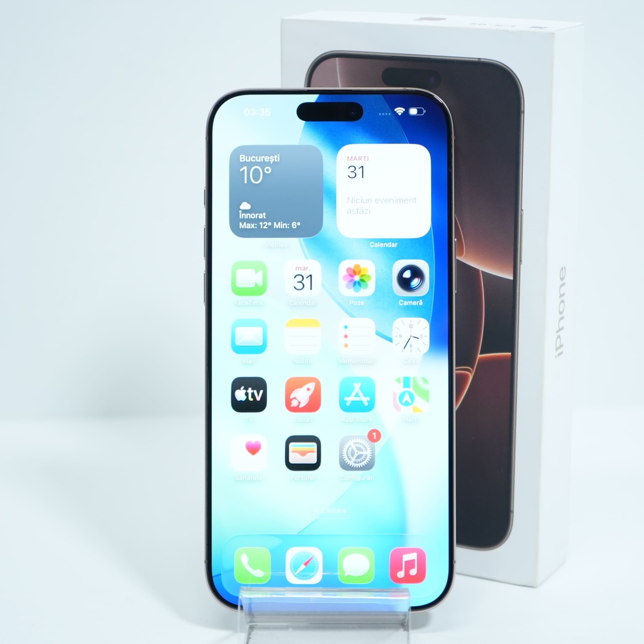 Telefon Apple iPhone 16 Pro Max 256GB, Desert Titanium - imagine 5