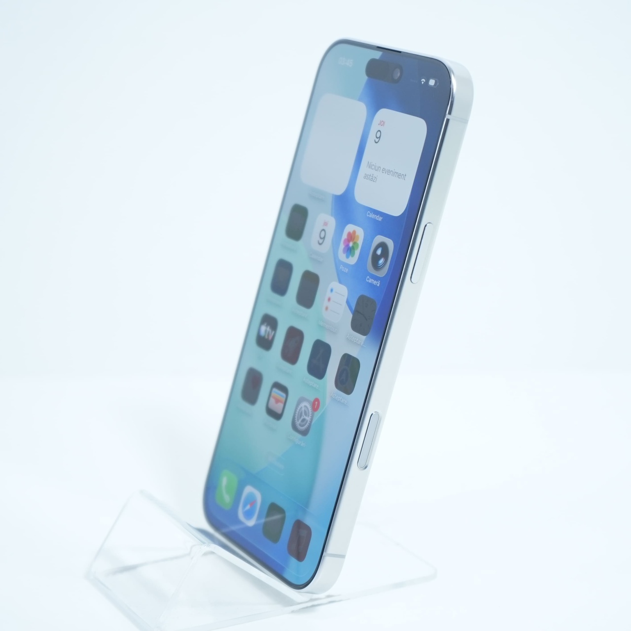 Telefon Apple iPhone 16 Pro Max 256GB, White Titanium - imagine 3