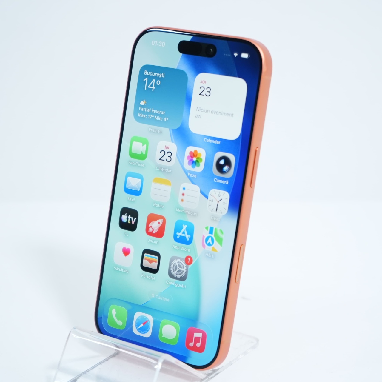 Telefon Apple Iphone 17 Pro 256GB, Cosmic Orange - imagine 3