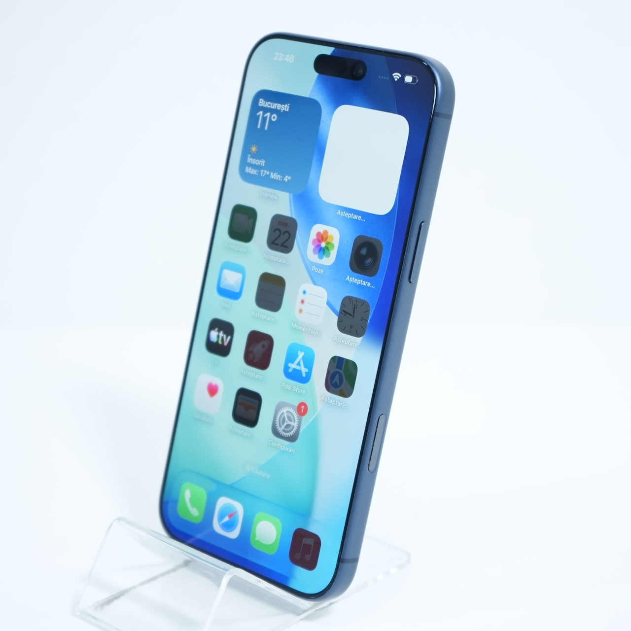 Telefon Apple Iphone 17 Pro Max 256GB, Deep Blue - imagine 3