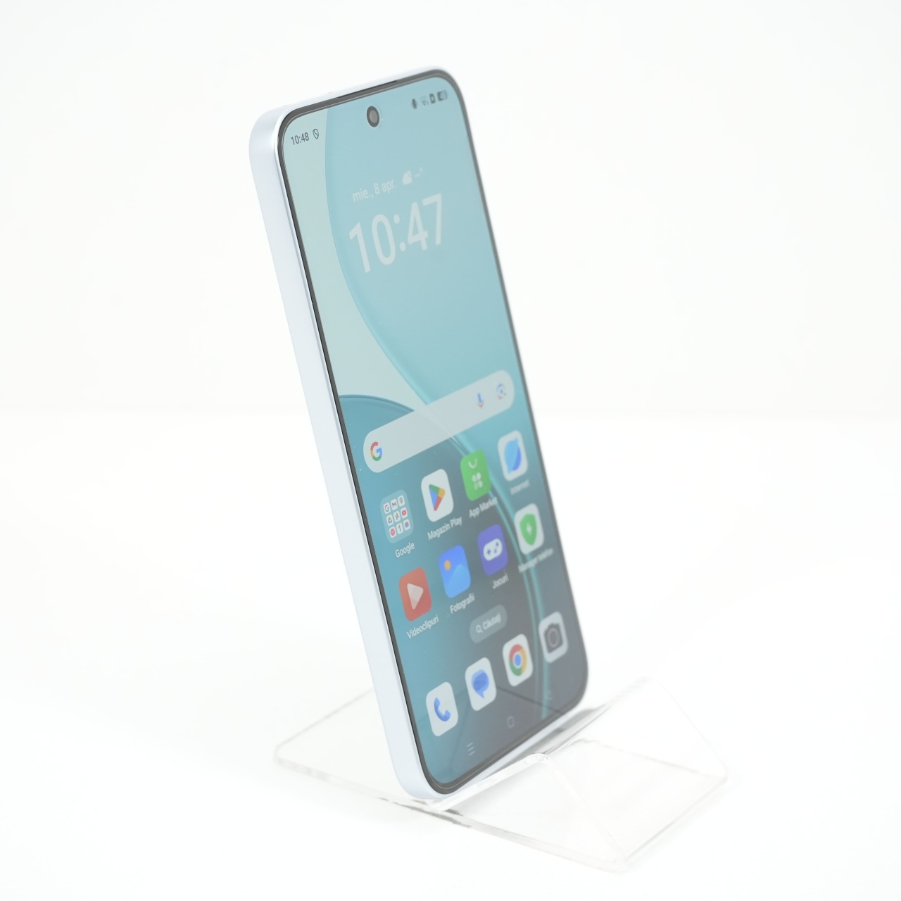 Telefon Oppo Reno14 F, 256GB, Opal Blue - imagine 4