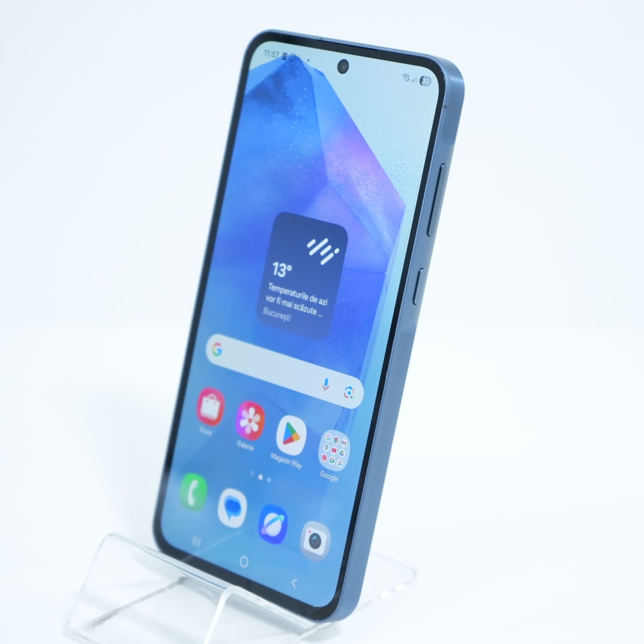 Telefon Samsung Galaxy A55, Navy - imagine 3