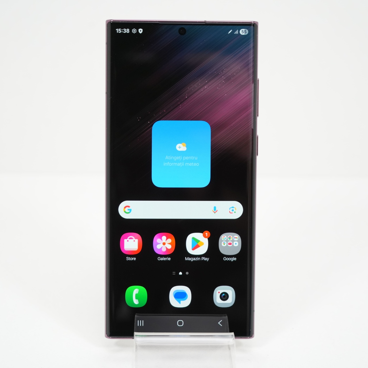 Telefon Samsung Galaxy S22 Ultra 128GB, Burgundy - imagine 7