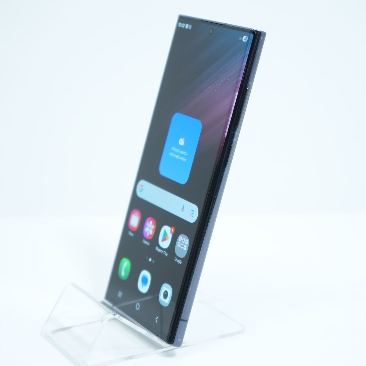 Telefon Samsung Galaxy S22 Ultra 256GB, Phantom Black - imagine 3