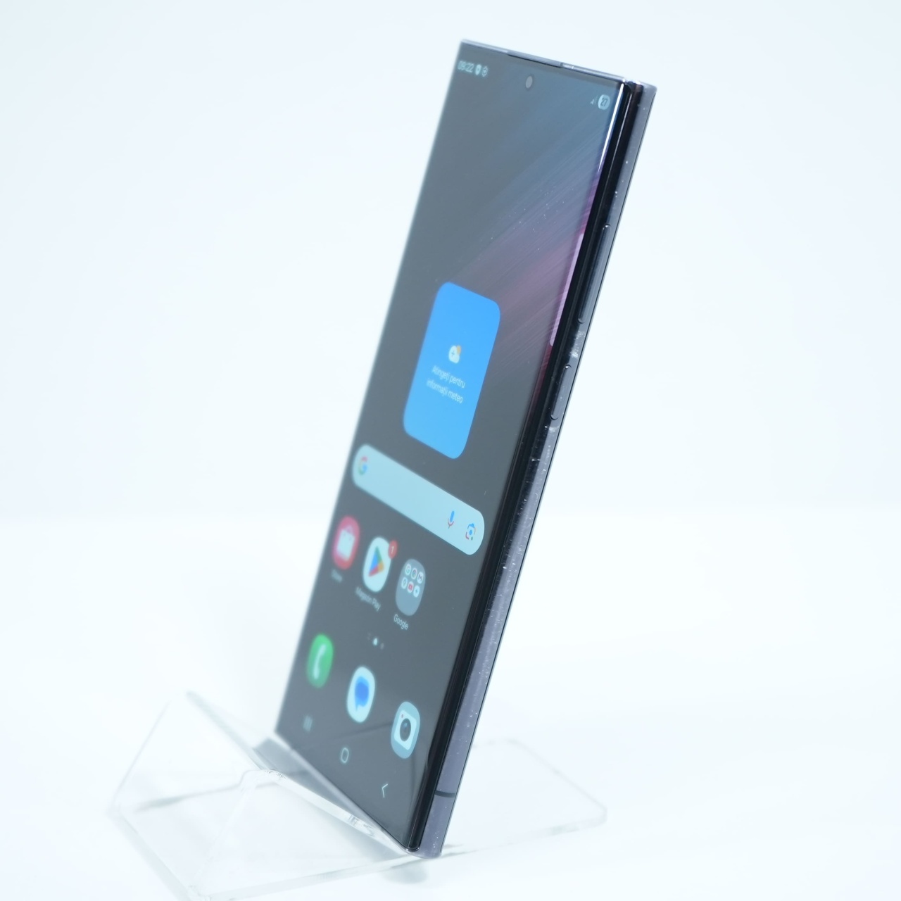 Telefon Samsung Galaxy S22 Ultra 256GB, Phantom Black - imagine 3