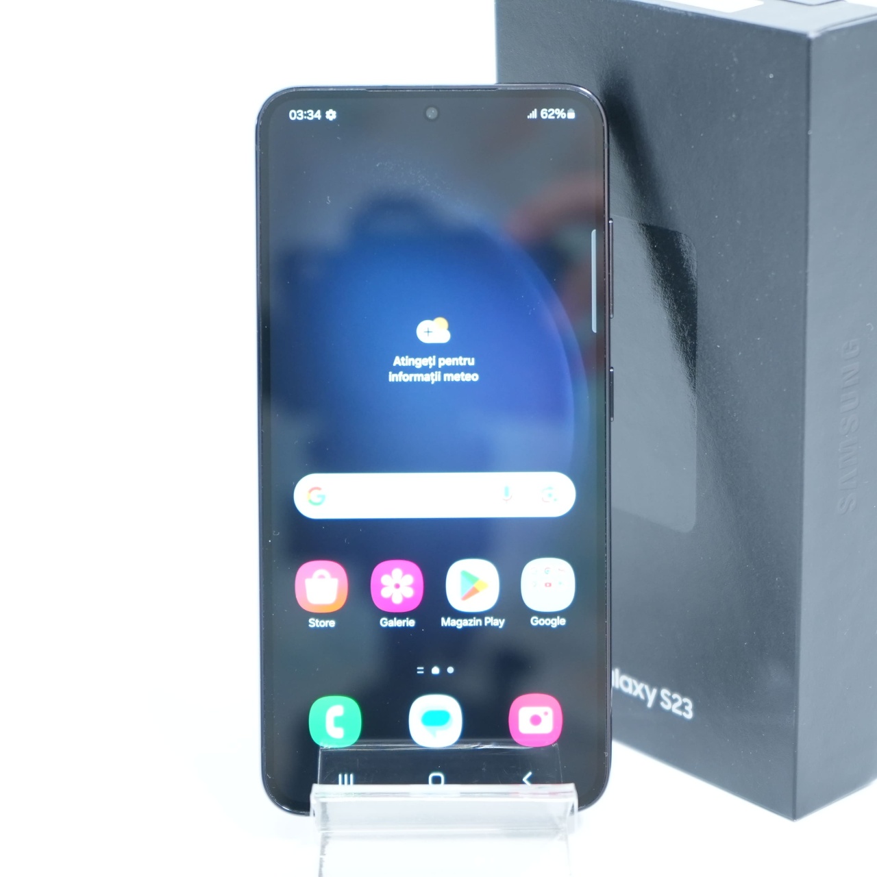 Telefon Samsung Galaxy S23 128GB, Phantom Black - imagine 6