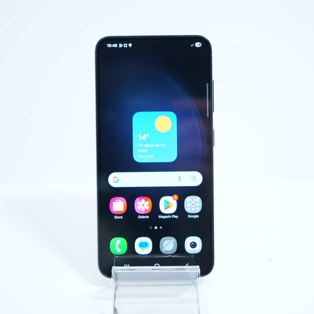 Telefon Samsung Galaxy S23 128GB, Phantom Black - imagine 2