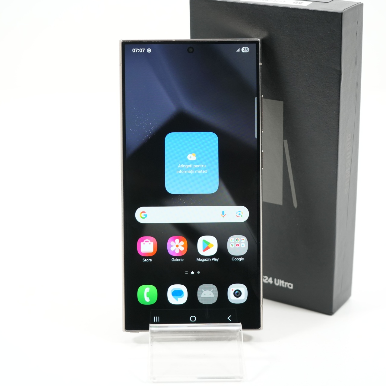 Telefon Samsung Galaxy S24 Ultra 256GB, Titanium Gray - imagine 7