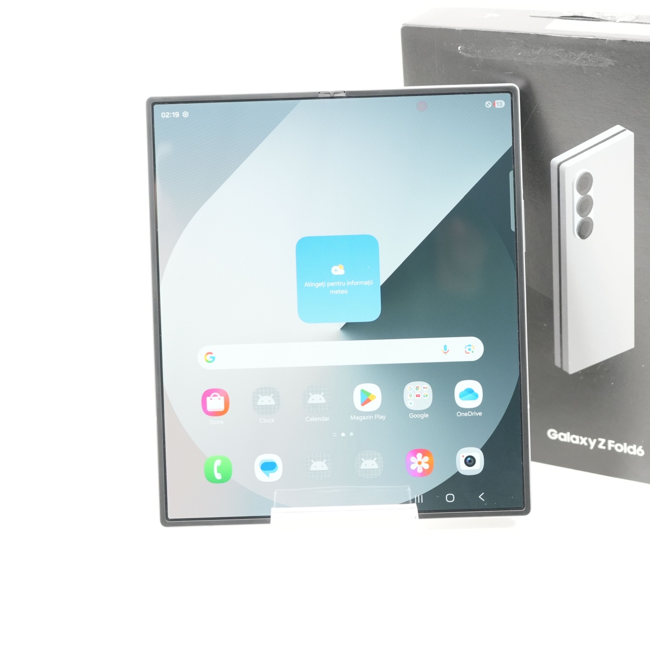 Telefon Samsung Galaxy Z Fold6 256GB, Silver Shadow - imagine 2