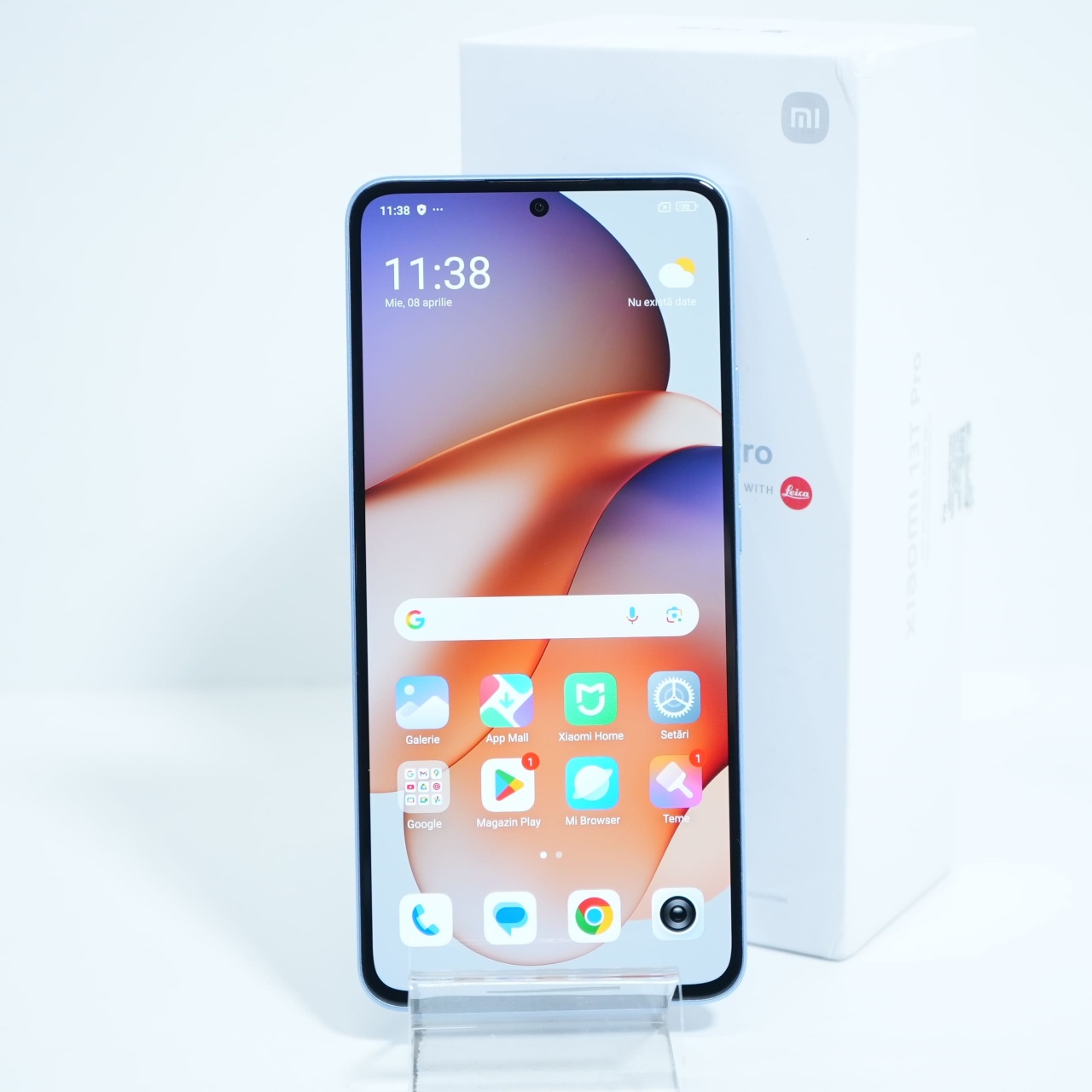 Telefon Xiaomi 13T Pro, Alpine Blue - imagine 2