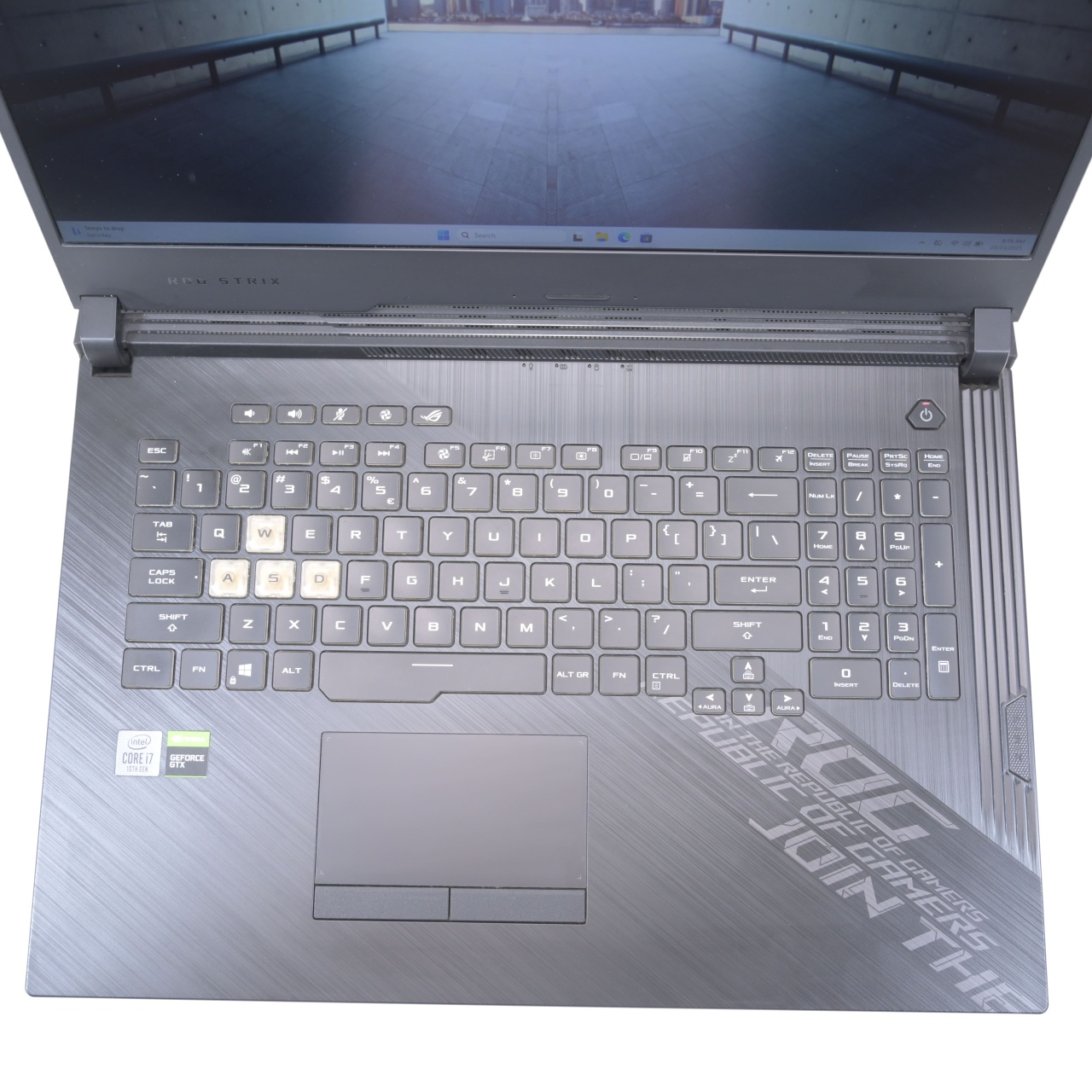 Laptop Asus Rog Strix G17 (G712LU-EV008), Intel Core i7-10750H, 17.3
