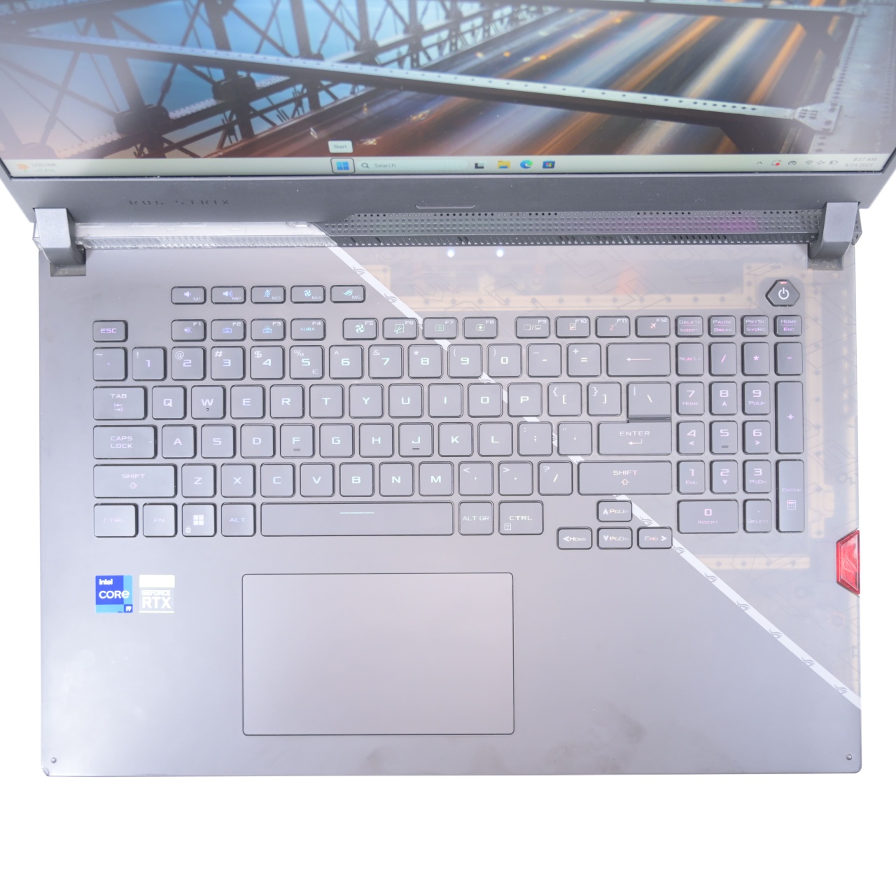 Laptop Asus ROG Strix SCAR 17 (G733ZX-LL032), Intel Core i9-12900H, 17.3