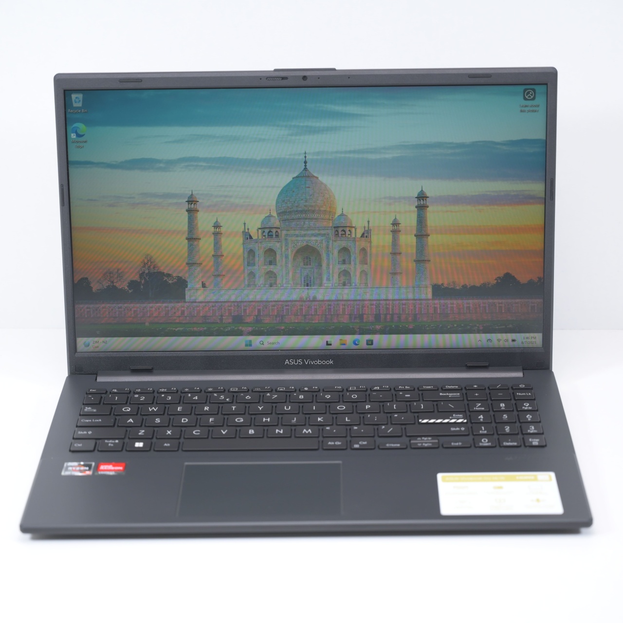 Laptop Asus Vivobook Go 15 (L1504FA-BQ840), AMD Ryzen 5 7520U, 15.6