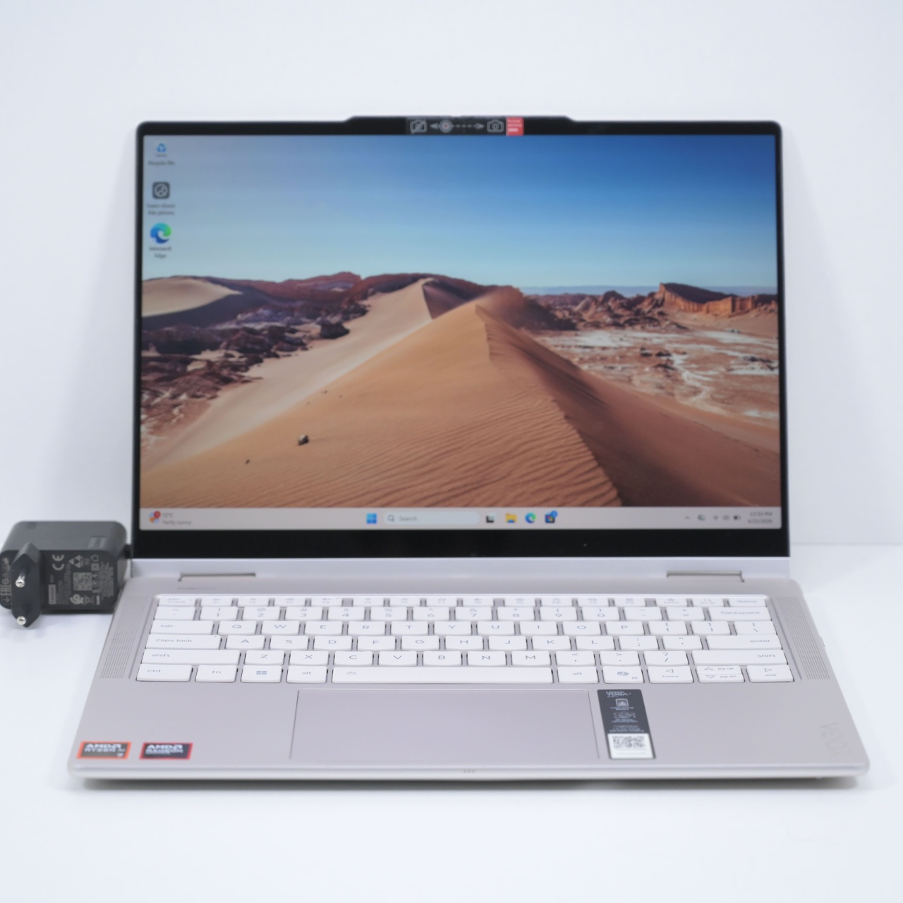 Laptop Lenovo Yoga 7 2-in-1 14akp10, AMD Ryzen AI 7 350w, 14", Rezolutie 2880 x 1800, 32 GB DDR5, SSD de 1 TB, AMD Radeon 860M Graphics - imagine 8