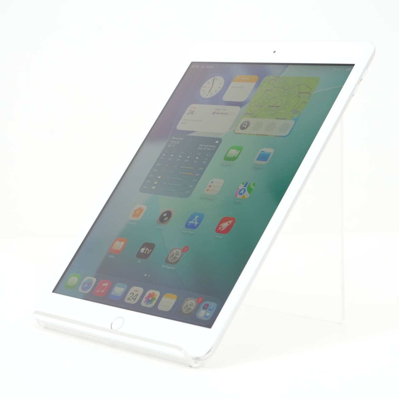 Tableta Apple iPad 10.2 (2020) 32GB, 3GB, Silver - imagine 3