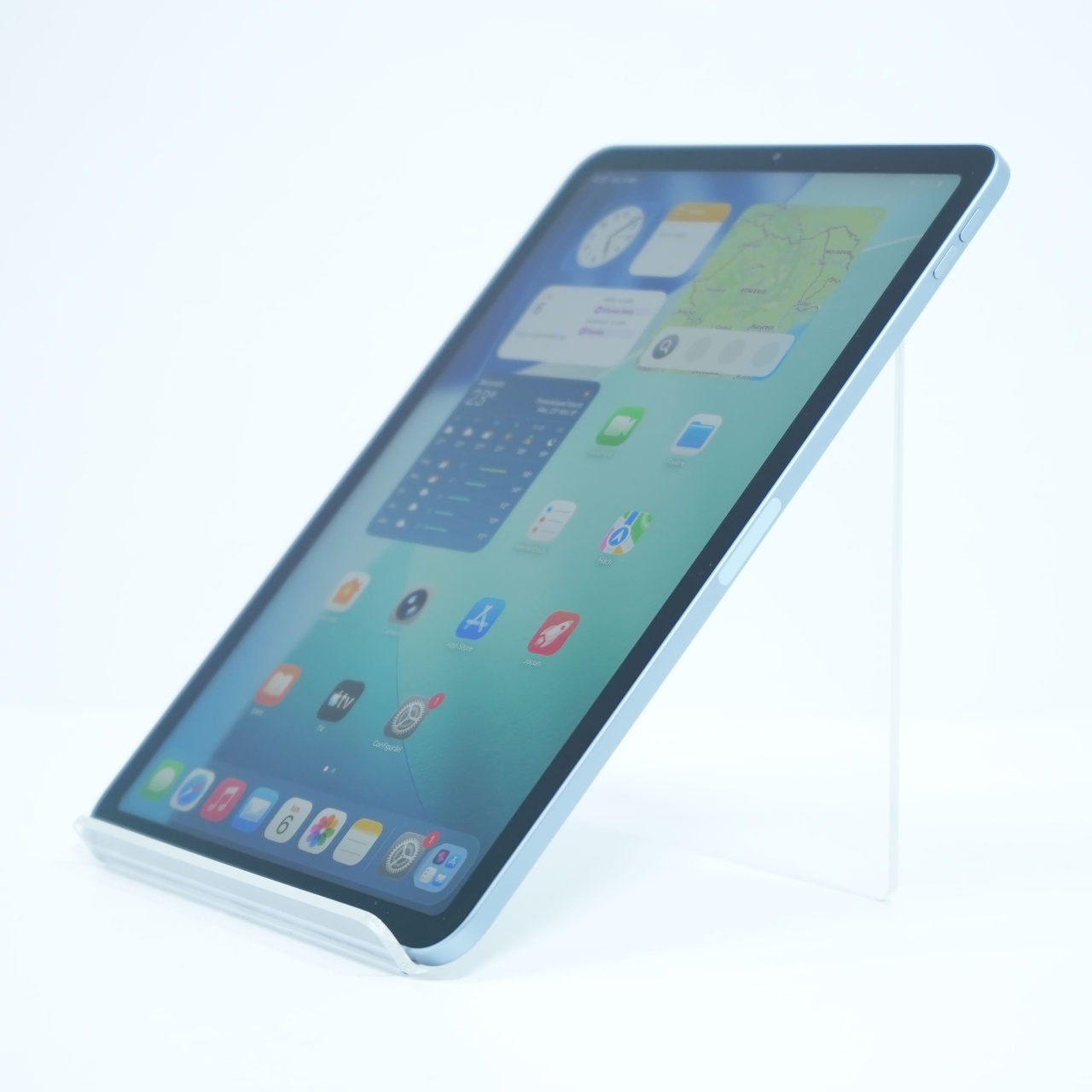 Tableta Apple iPad Air (2020) 64GB, 4GB, Sky Blue - imagine 3