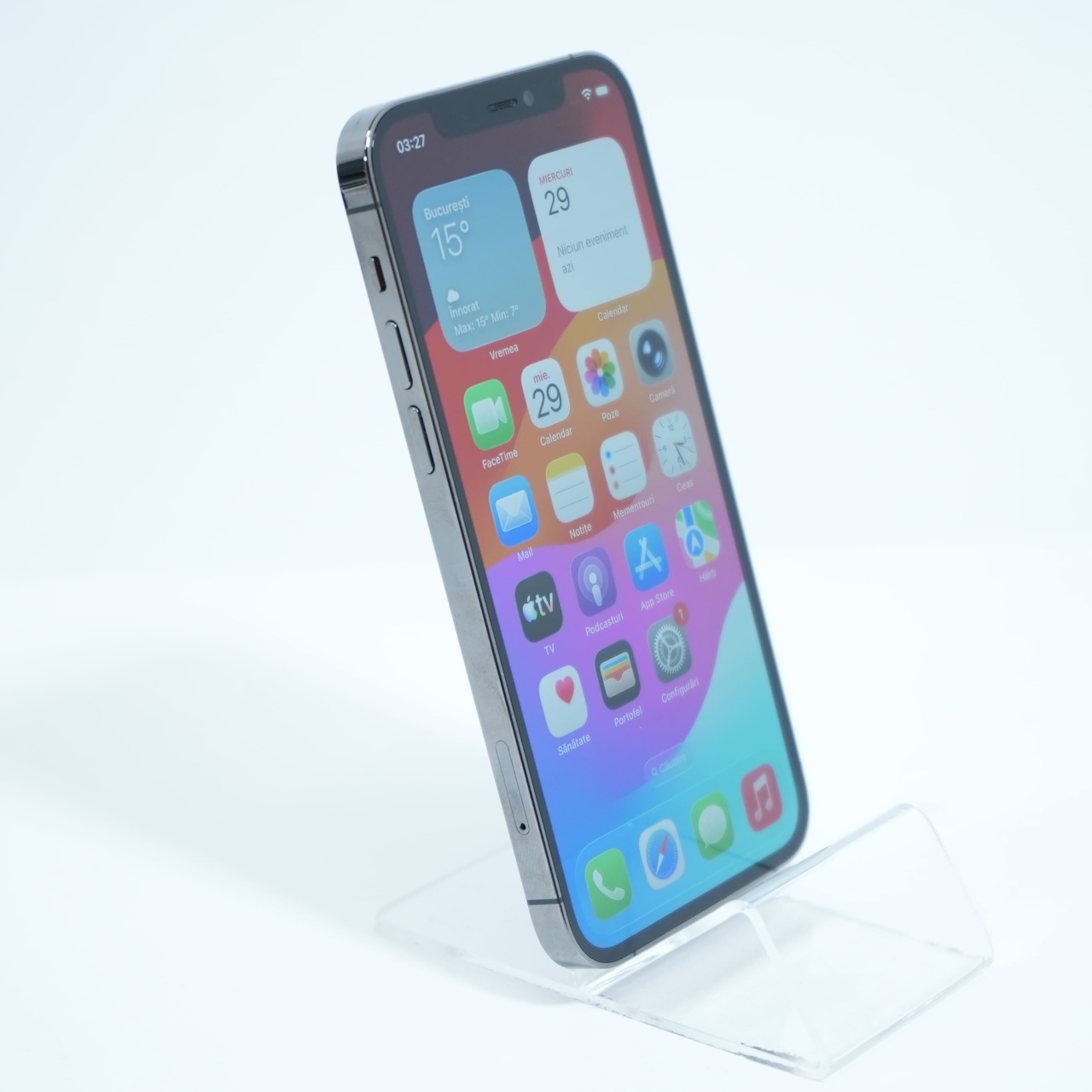 Telefon Apple iPhone 12 Pro 128GB, Graphite - imagine 4