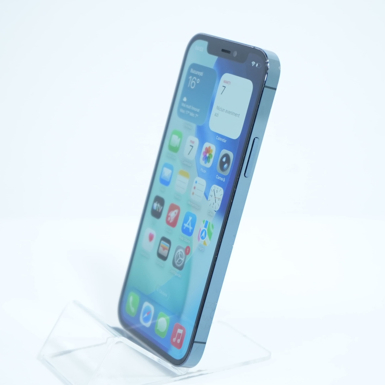 Telefon Apple iPhone 12 Pro 128GB, Pacific Blue - imagine 3