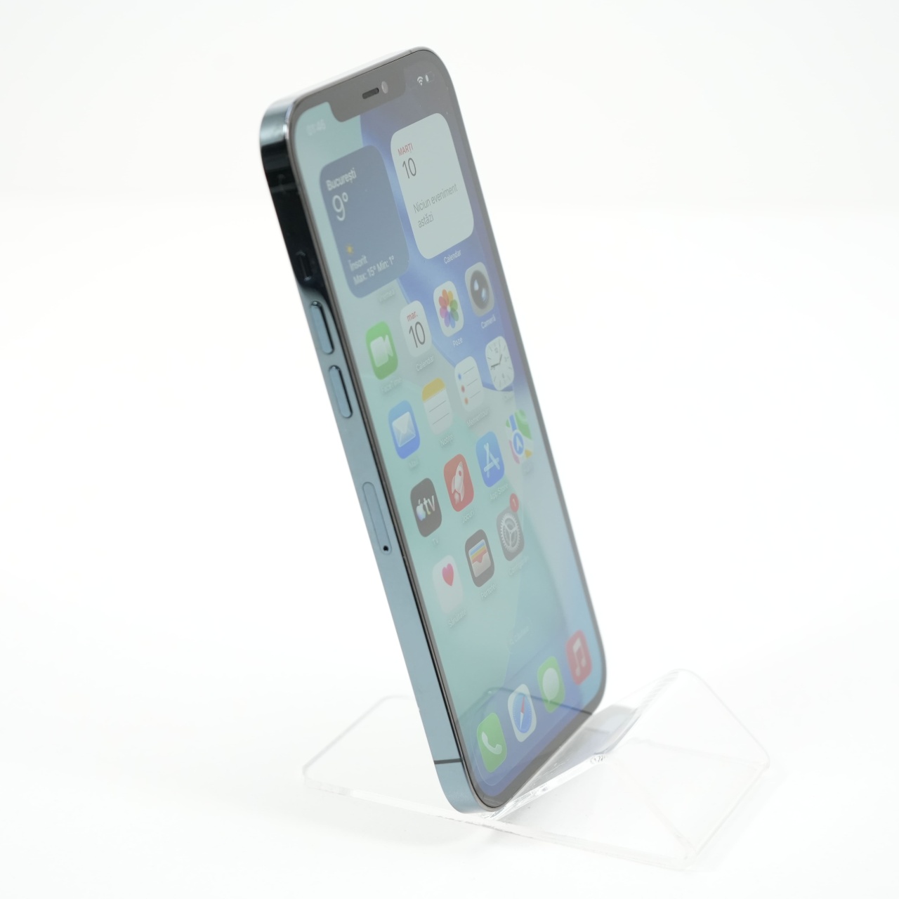 Telefon Apple iPhone 12 Pro Max 128GB, Pacific Blue - imagine 4